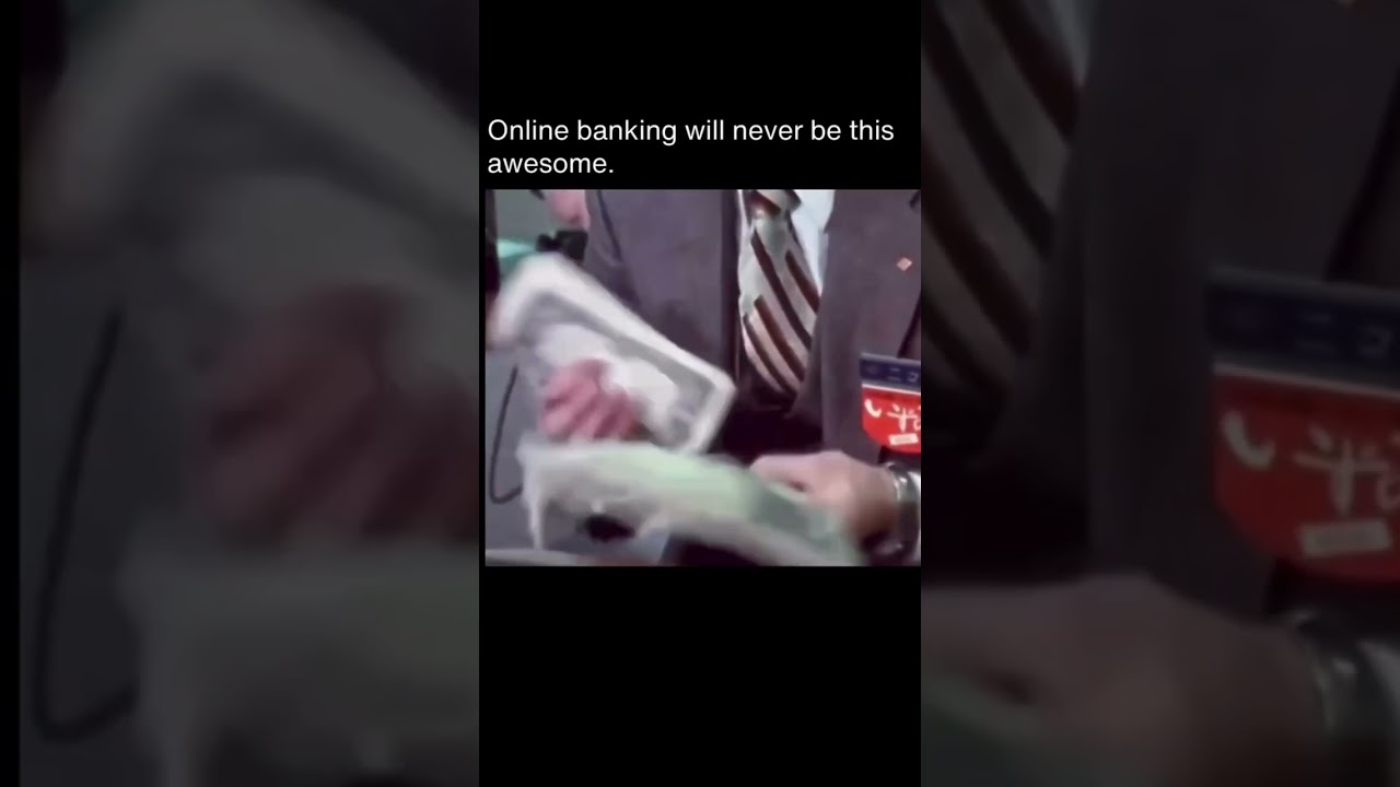 Online banking will never be this awesome🤯💸