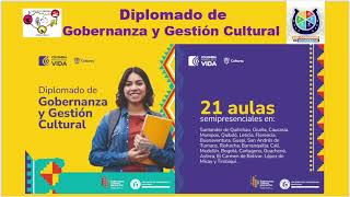 Inscripción Diplomado en Gestión Cultural 2023-2s