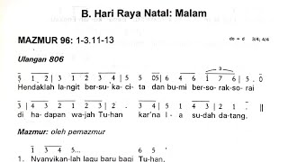 Download lagu Mazmur Tanggapan|| Edisi Lama|| Rabu 24 Desember 2025|| MALAM HR NATAL|| Tahun A