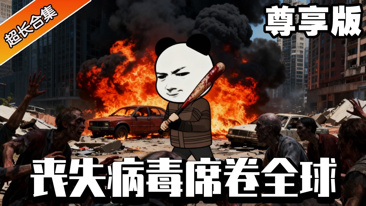 🔥《殭屍病毒席捲全球》尊享版：殭屍病毒洩漏世界淪為人間煉獄！小夥在絕境求生絕不放棄，以人格魅力聚隊友逆襲掃平末世！ #異次元動漫社