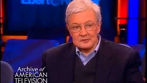 Roger Ebert discusses film criticism - EMMYTVLEGEN...