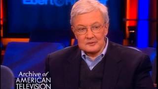 Roger Ebert discusses film criticism - EMMYTVLEGENDS.ORG