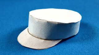 How To Make a Paper Cap - DIY Hat Making Simple and Easy