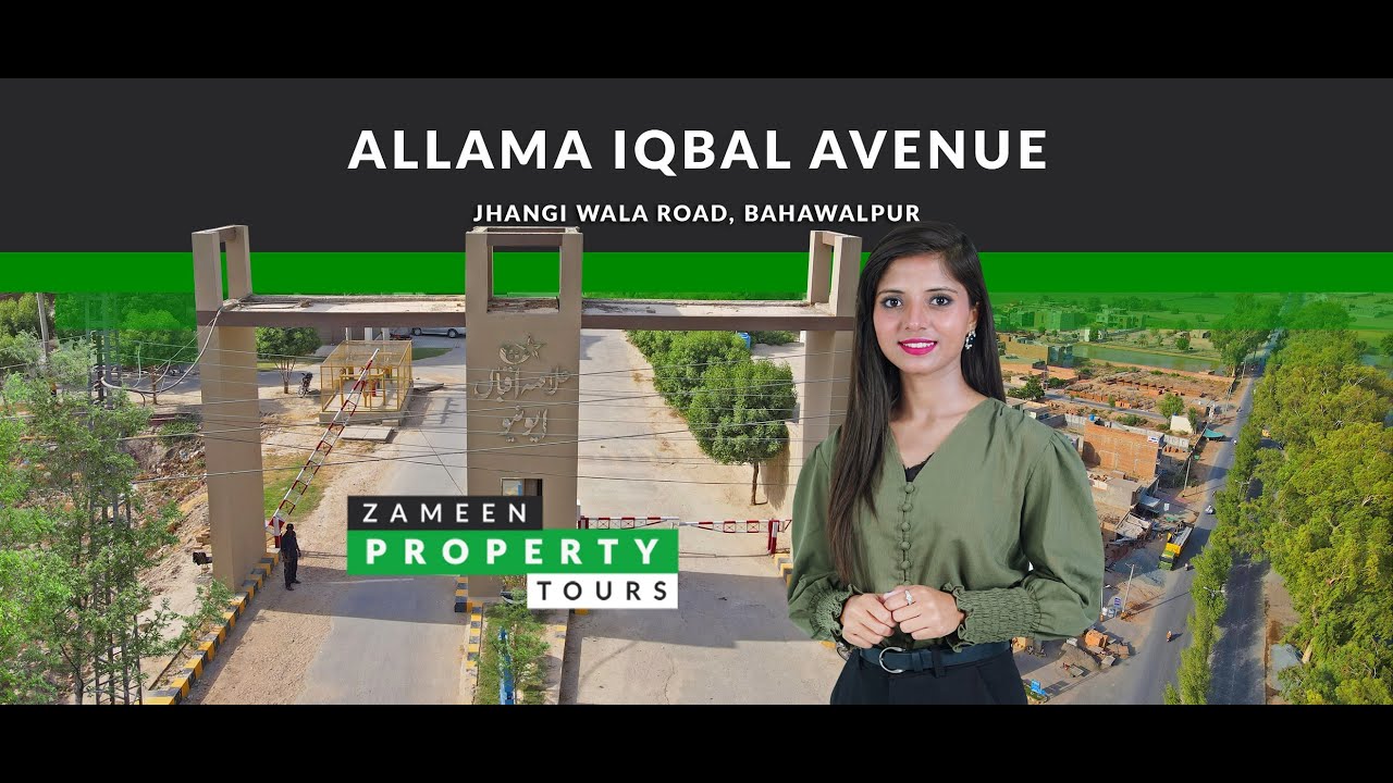 Zameen Property Tours - Allama Iqbal Avenue Bahawalpur