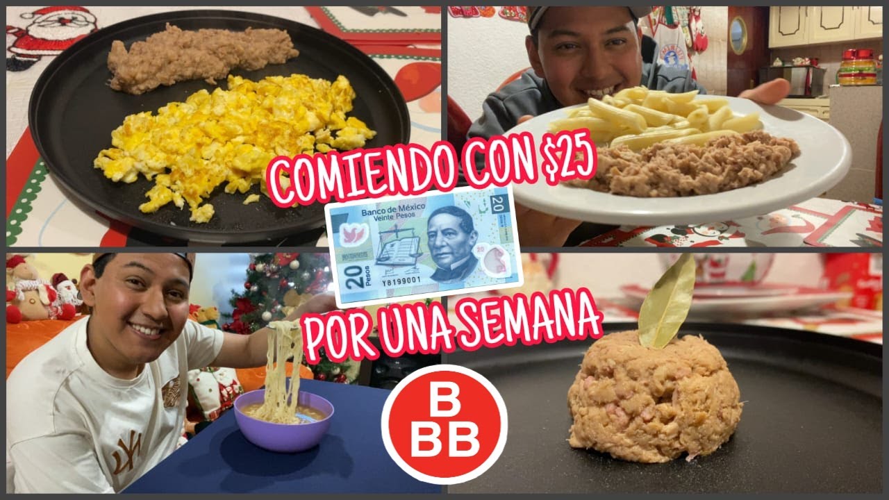 Una Semana Comiendo con Solo $25 en Tiendas 3B ✨
