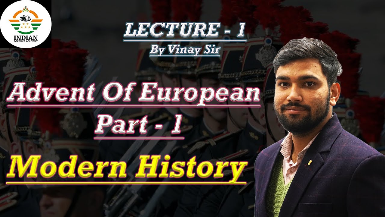 Advent Of Europeans in India | History for NDA Coaching | CDS Coaching ...