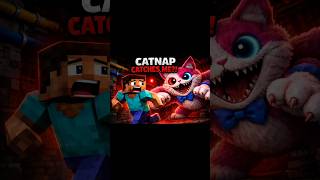 Minecraft but CATNAP is Chasing Me! 🐈‍⬛🔥