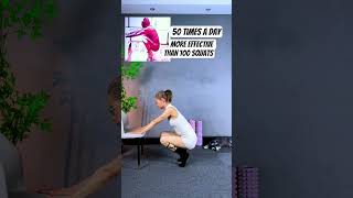 An exercise even more effective than squats #homeworkout #glutetraining #easytolearn #fitness