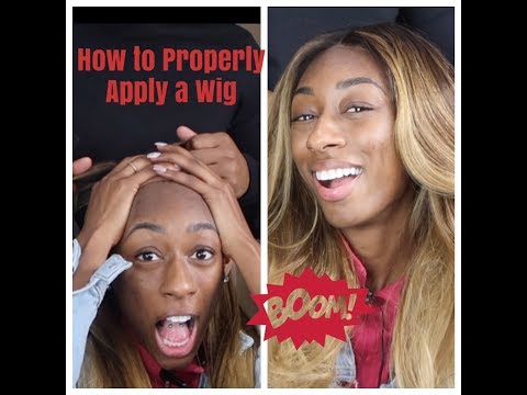 How to Properly Apply a Wig with Mike Shears - How to Properly Apply a Wig with Mike Shears