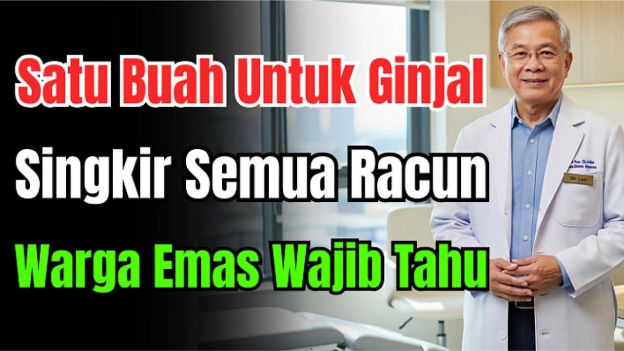 Doktor Pun Terkejut! Siapa Sangka Buah Ajaib Ini Cuci Racun Buah Pinggang Hanya Dalam 1 Malam.
