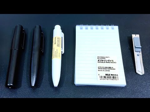 MUJI Haul: Minimalist Items for Everyday Carry