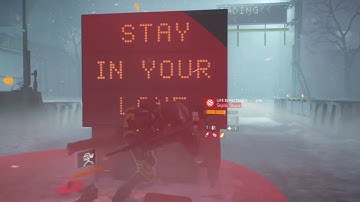 The Division 1st Encounter With Hunter