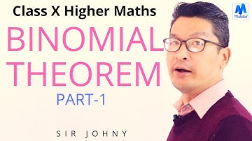 Binomial Theorem Part-1 ll Class X Higher Mathematics ll Maheikol
