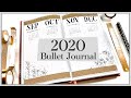 ☆ NEW BUJO SETUP ☆ 2020 minimalist bullet journal setup ☆ PLAN WITH ME ☆