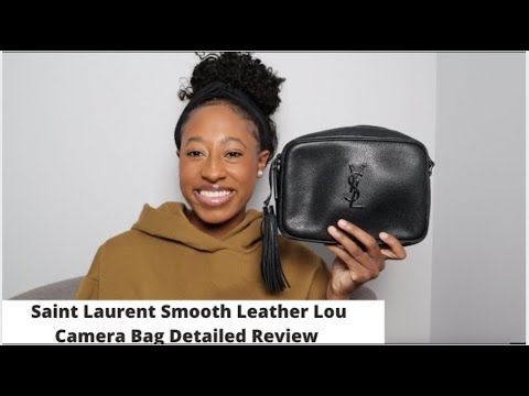 YSL LOU CAMERA HANDBAG REVIEW, WEAR AND TEAR + TRY ON!