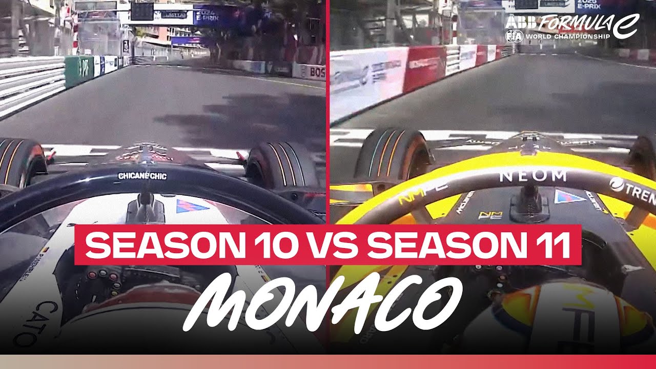GEN3 vs GEN3 Evo in Monaco! ⚡️ | 2025 Monaco E-Prix