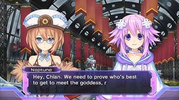 Hyperdimension Neptunia RE Birth PC Part 32 Boss Battle Panzer