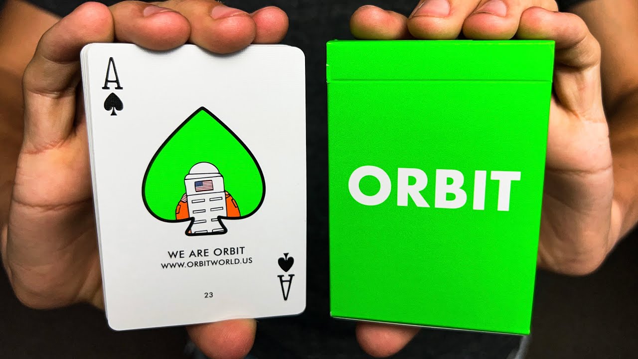 Orbit Chroma Key Playing Cards Deck Review! - YouTube