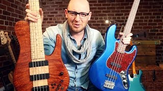 Video thumbnail of "The cheapest bass on Amazon vs $11,000 Fodera"