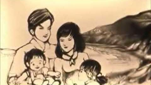 Rưng rưng clip tranh cát xúc động về Tình cha