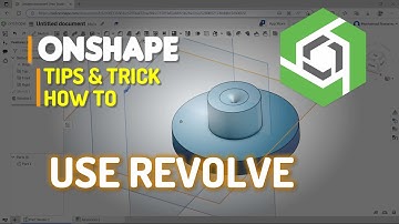 Onshape How To Revolve
