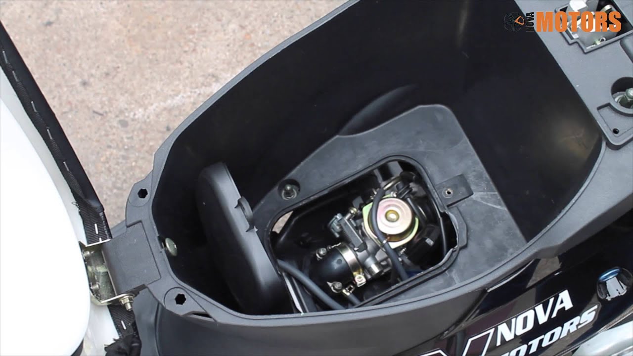 Nova Motors City Star 125 - Standgas einstellen - YouTube