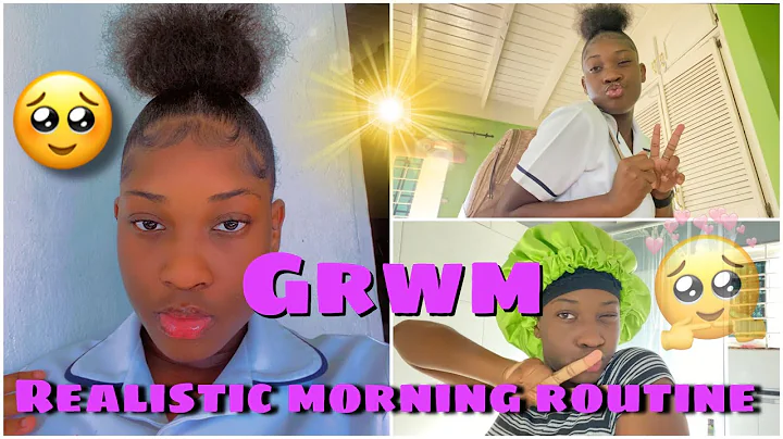 GRWM: My realistic school morning routine🫣😍 || Gabby Dabrat