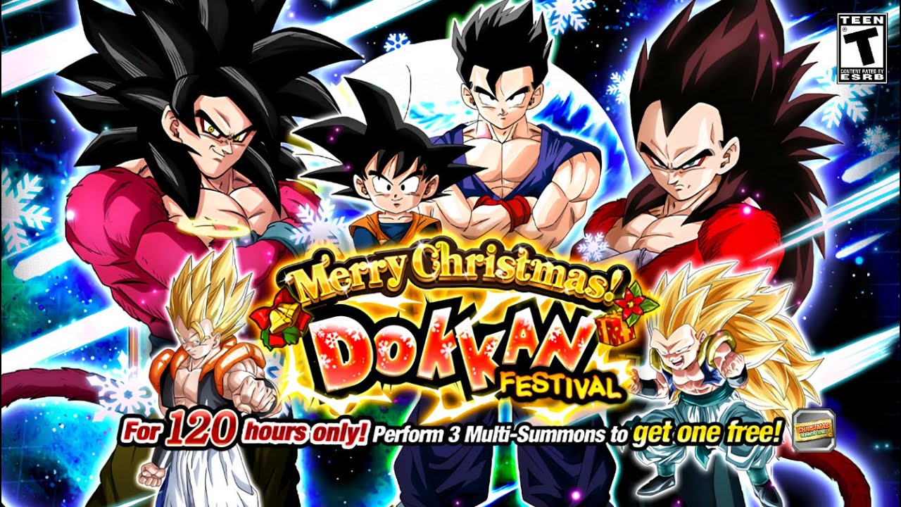 MERRY CHRISTMAS!!! LR Dokkan Fest Summons Rates Explained (Global