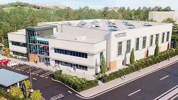 3D Architectural rendering for  PC Test Headquarter  by Square Pixel