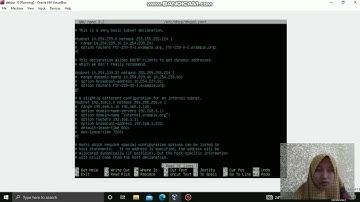 Cara Konfigurasi DHCP Server Debian 10 di Virtual Box