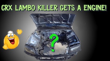 Heavily modified turbo Crx  build lambo killer (Part 5)