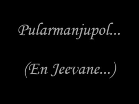 Pularmanjupol Nee En Jeevane Video Lyrics