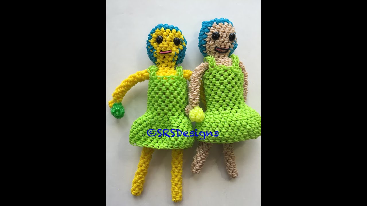 3D Crochet Baymax Made With a Rainbow Loom