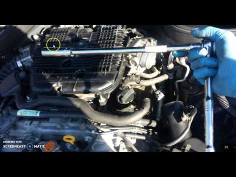 Change spark plugs for 2008 Infiniti G35x – Best sparkplug DIY evar!! (1 of 2)