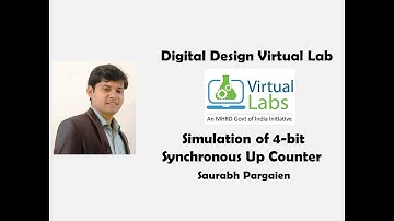 Simulation of  Synchronous Up Counter using Virtual Lab