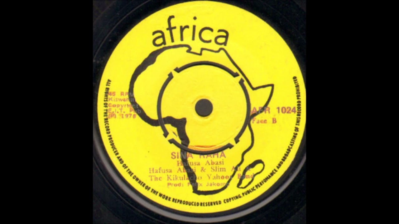 Watch Hafusa Abasi & Slim Ali And The Kikulacho Yahoos Band - Sina Raha (Kenya 1978) on YouTube