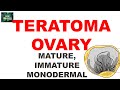 TERATOMA-OVARY:  Ovarian Tumor Series Part 5