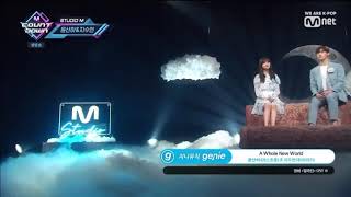 190627 ASTRO's Yoon SanHa X Ji SuYeon - A Whole New World @ Special Stage MCountdown