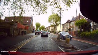 Driving in my car - A different route across town