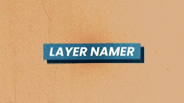 After Effects Script: Layer Namer