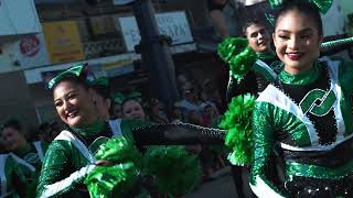 Presentación De Porristas Preparatoria Conalep Escuinapa Desfile Revolucionario 2024 4K