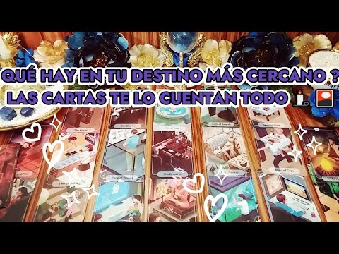 ️ ¿QUÉ HAY EN TU DESTINO MÁS CERCANO ? 🔮 ️ 🍀 LAS CARTAS TE LO CUENTAN ...