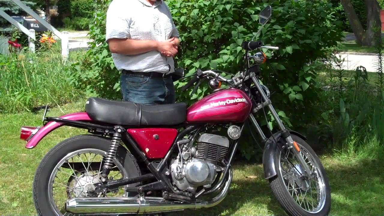 1976 AMF  Harley  Davidson  Aermacchi  SS 250 YouTube