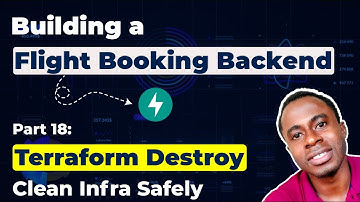 Terraform Destroy Explained  | FastAPI Flight Booking Engine | Day 18