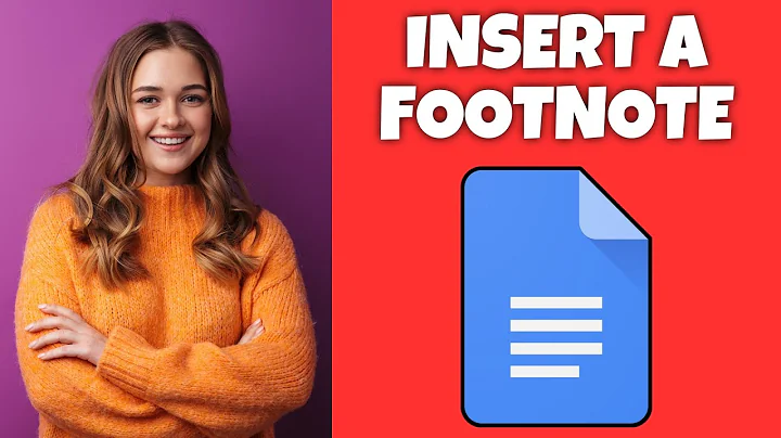 How To Insert A Footnote In Google Docs | Google Docs Tutorial