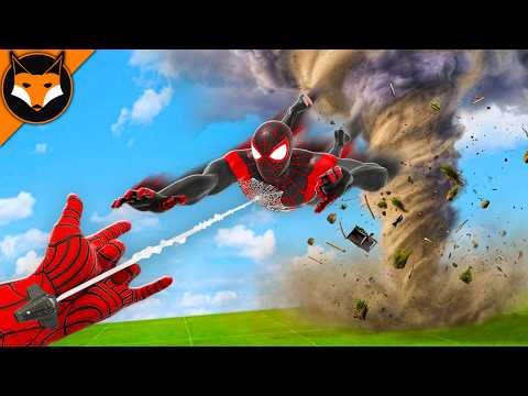 Surviving Tornados As Spiderman In Vr - Bonelab Mods