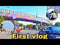 My first vlog ❤️😅 #funny #comedy #funny #lovestory 