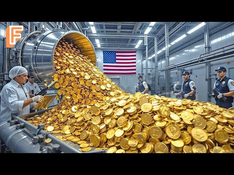 How Millions Of Coins Are Made Each Year Inside America S Largest Minting Factory 