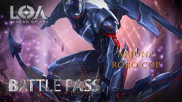 【Legend of ACE】 - THE CLASSIC 5v5 MOBA ON MOBILE - "Arjuna" - "Robo Cop"