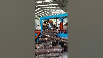 Automatic wood cutting process #smartwork #goodtools